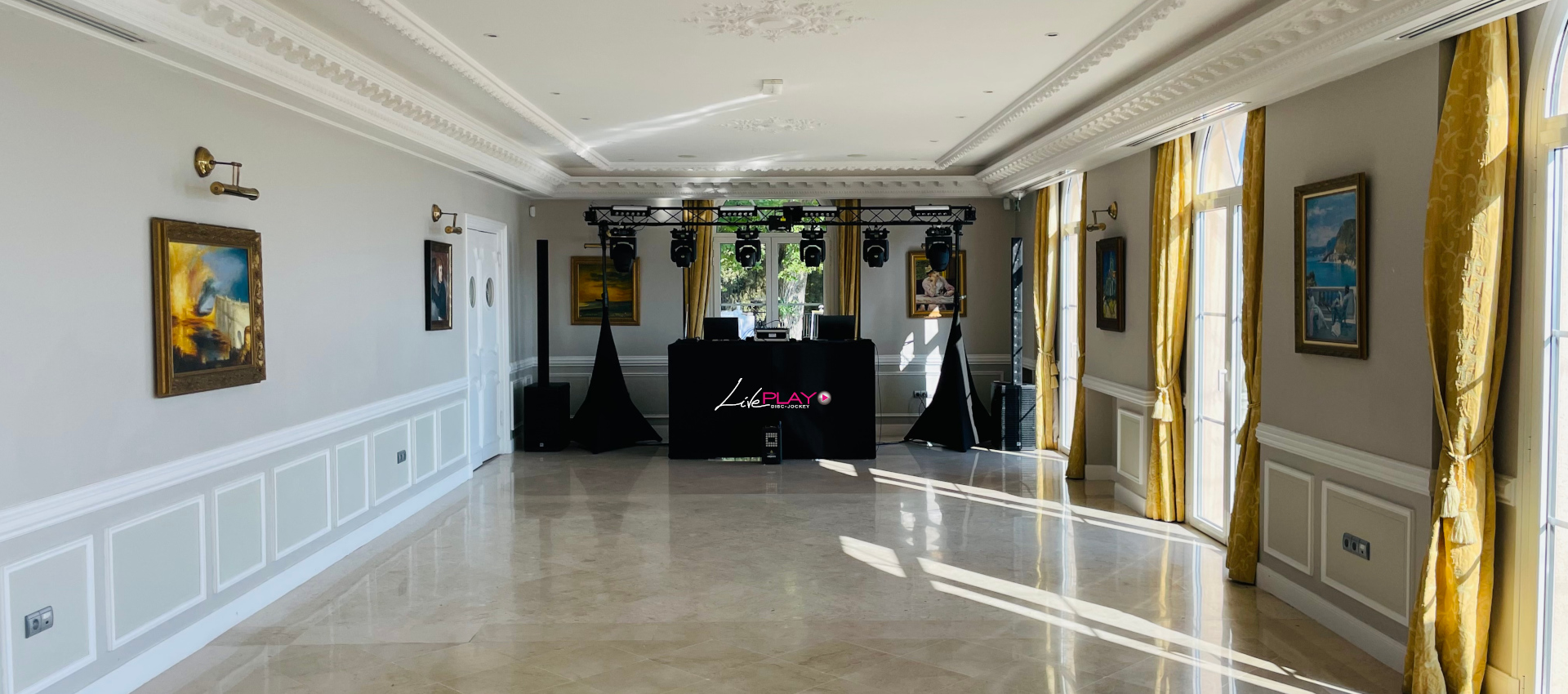 Installation standard de mariage