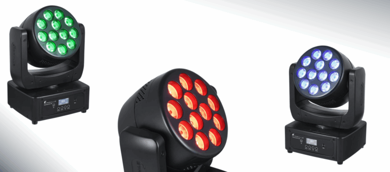 Lyre Wash à leds 96W