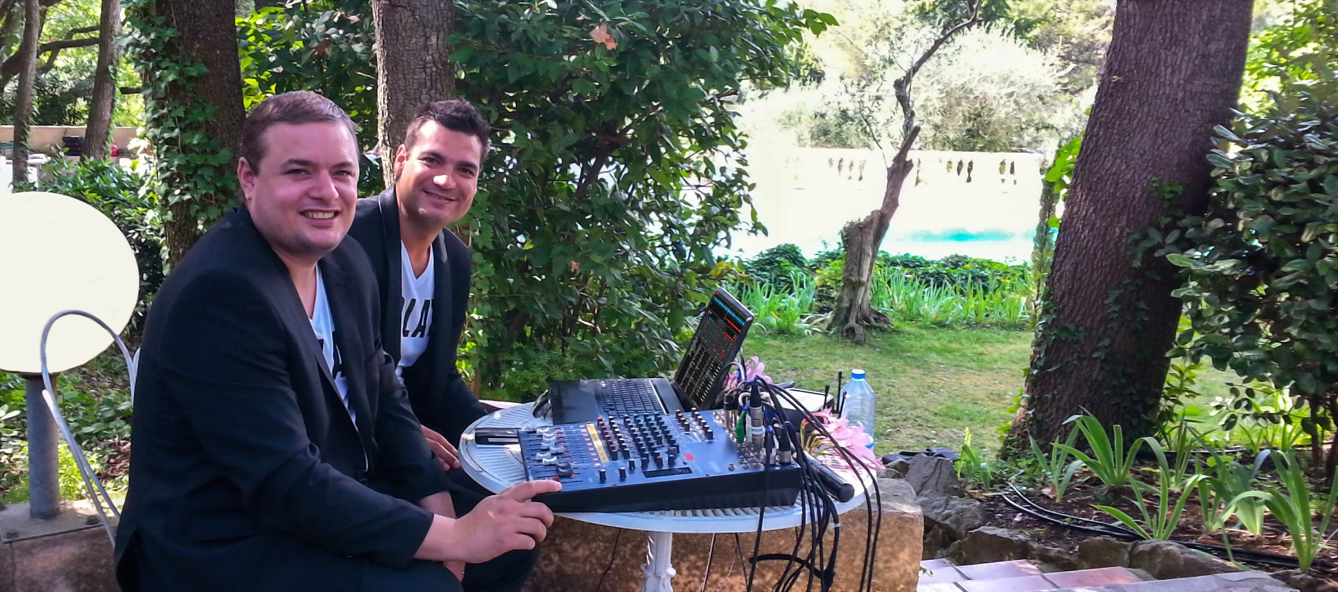 Équipe DJ pour cérémonie de mariage