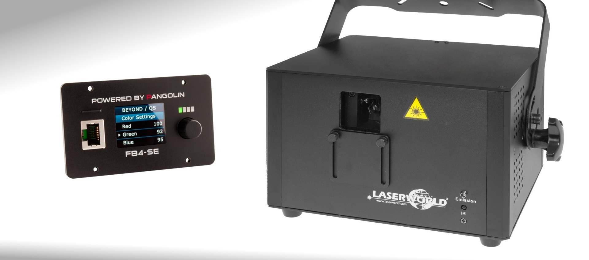 Laser RGB 1.6W avec interface ILDA